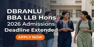 DBRANLU BBA LLB (Hons) 2026 Registration Deadline Extended at dbranlu.ac.in; Check Last Date to Apply